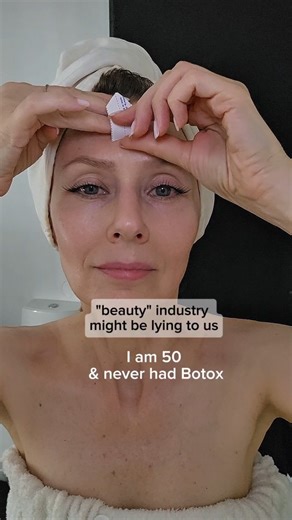 Natural Face Bible |OG of Face Taping | Natural aging on Instagram: "Typical message from main steeat beauty industry : "Start early, stay smooth — you need to start Preventative Botox in your 20s or you will develop static permanent wrinkles" 🤔🤔 Based on this theory, I am supposed to be covered w/deep permanent wrinkles by now. Clearly, not the case, this narrative from a beauty industry is kinda a big lie. "Preventative" Botox actually A. PREVENTS proper tissues functions B. PREVENTS proper 