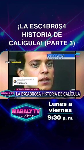 Respuesta a @bryammirvin9️⃣0️⃣ El Caso Calígula se ha consolidado en la memoria colectiva del Perú como uno de los episodios policiales más enigmáticos y reveladores de la década de los 90. Más allá del doble asesinato en sí, este suceso funcionó como una ventana hacia un submundo limeño que hasta entonces permanecía oculto tras las fachadas de la clase alta #atv #magalytvlafirme #cronica #Chollywood #caligula