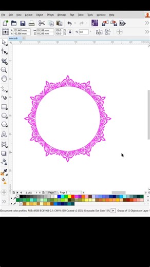 How to use envelope tool in CorelDRAW | #shortsfeed #coreldraw_tutorial #shorts #shortvideo
