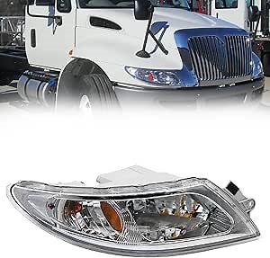 aostirmotor Headlights Assembly Fit for International 4300(2002-2018), (Passenge Side)