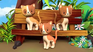 Trois Petits Chats 🐈 Promenons Nous Dans Les Bois 🌳 | HeyKids.fr - Chansons Pour Enfants