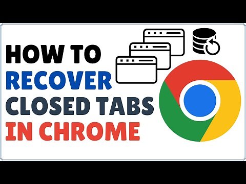 How to Restore (Recover) Closed Tabs in Google Chrome After Restart 2025