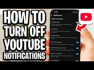 How To Turn Off YouTube Notifications - Full Guide