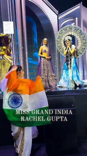 PAGEANT FAN PAGE on Instagram: "Rachel Gupta raised our flag high at Miss Grand International 2024 @_rachelgupta #missgrandinternational2024 #mgi #mgi2024 #spiritofthailand #missgrandinternational #missgrandindia #indiaflag #indiaflag #tricolourofindia_ #india #indian #punjab #punjabi #rachelgupta #missgrandindia2024 #nawat #missgrand2024 #india #philippines #indonesia #trending #trendingreels #viralreels"