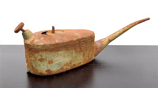 Antique oiler restoration