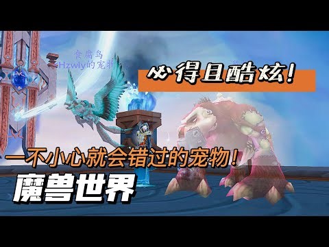 【魔兽世界：保姆级超详细攻略】这些你错过了嘛？那些可能错过的宠物系列（第二期）：凋零犬，愤怒的鸦人保护者，充斥心能的暴食者 ，都是狂野系！- ly_白鲸