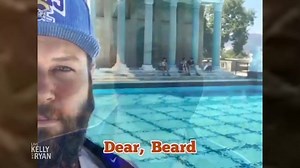 RIP Taran Killam's beard | Live with Kelly and Mark