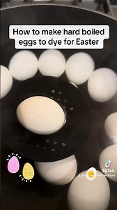 How to make hard boiled eggs to dye for Easter or to eat anytime