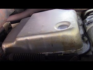 Trailblazer transmission filter and fluid change