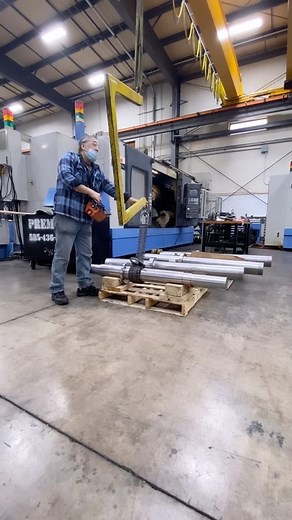 Precise Tool & Manufacturing on Instagram: "Flash back to one of our veterans finishing a line of large #shaft parts in our small #turning area. 🛠 _ #shafts #cncmachine #cncturning #cnc #cncwork #cncmachining #stainlesssteel #steel #cnclife #procurement #procure #rawmaterial #rawmaterials #custompart #precisetool"