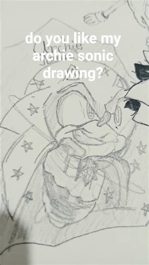 archie sonic drawing