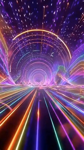 Mariana Everest on Instagram: "I’m passing through the light🎶 This isn’t a journey, it’s an awakening. 🌌 #dr_artificalintelligent #aiart #colour #reelsinstagram #dreamcolor"