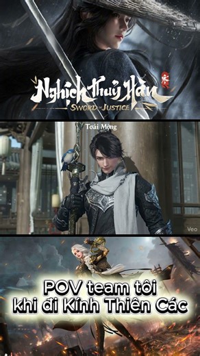 Nghich Thuy Han VNG: My team's POV before going to Kinh Thien Cac dungeon!