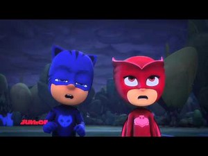 Eroii în pijama - Pisica speriată de apă. Doar la Disney Junior!