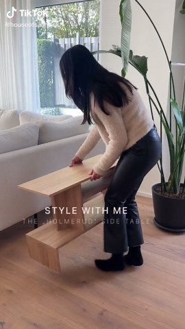 Stylish HOLMERUD Side Table Decor Ideas