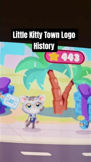 Little Kitty Town Logo history
