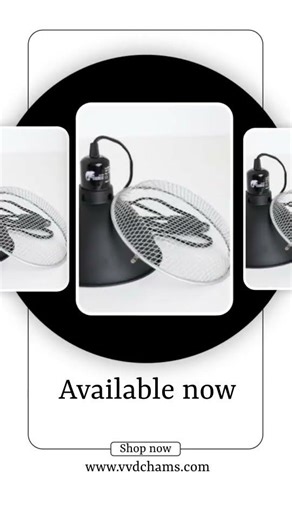 5.5" Heat Lamp Fixture with Reflective Dome
