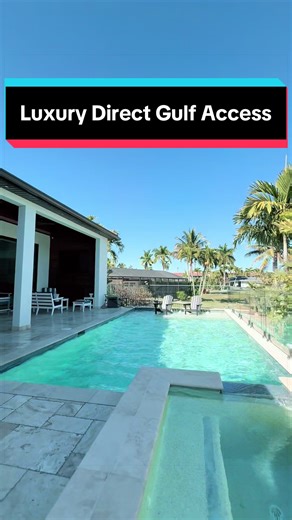 ✨ Waterfront Luxury in Cape Coral ✨ 🛥️ Direct Sailboat Access | No Bridges 📍 Yacht Club Area | $2,050,000 Built in 2023 | 3,241 sq ft 4 Beds Den Flex | 4.5 Baths 17,000 lb Boat Lift Walk in to a 10 ft glass wine display 🍷 European designer kitchen with JennAir appliances 13-ft double waterfall island. 16-ft ceilings. Impact windows. Electric fireplace. Primary suite = full spa vibes with massive wet room soaking tub. Outdoor living hits different: 🌊 Heated saltwater pool & spa 🌴 Tiki hut 🍽