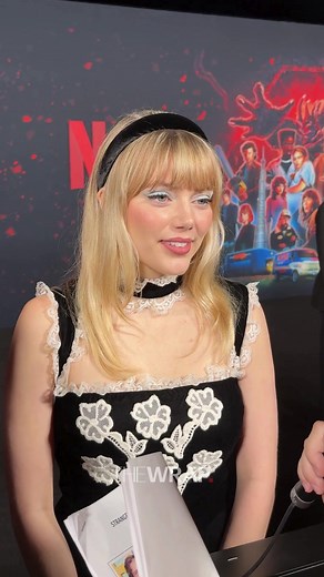 Grace Van Dien Discusses Chrissy Cunningham's Iconic Scene