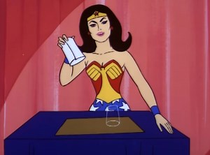46K views · 1.2K reactions | She’s not just a pretty face! Wonder Woman teaches us a cool magic trick on this Super Friends magic theatre segment! | Wonder Woman Everything Fans | Facebook