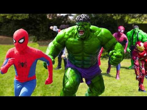 Spider-Man VS Hulk!!