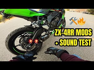 My Modded ZX4RR Sounds INSANE 🔥 | Full Walkaround + Parts List