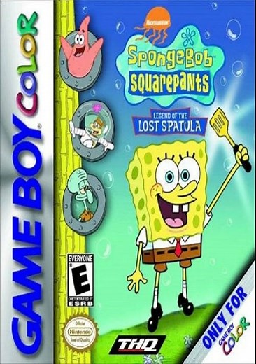 SpongeBob SquarePants - Legend of the Lost Spatula ROM Free Download for GBC - ConsoleRoms