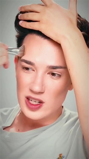 James Charles makeup tutorial #jamescharlesmakeup #jamescharles #tutorials #grmw #christmas