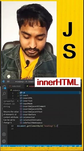 InnerHTML In Javascript