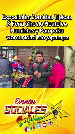 Exposición de Comidas Típicas en Comunidad Moyapampa