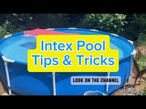 Intex Pool Hacks #1 - How to clean and re-use the filter! #intexpool #bigbuddetv