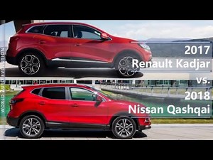 2017 Renault Kadjar vs 2018 Nissan Qashqai (technical comparison)