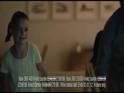 Xbox 360 Kinect Console Bundle Game Store UK Advert