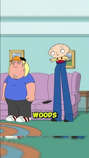 Chris Thinks Stewie is Slender Man 😱