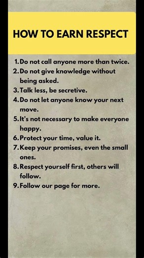 How to Earn Respect: Powerful Rules That Instantly Change How People Treat You #betterhelp