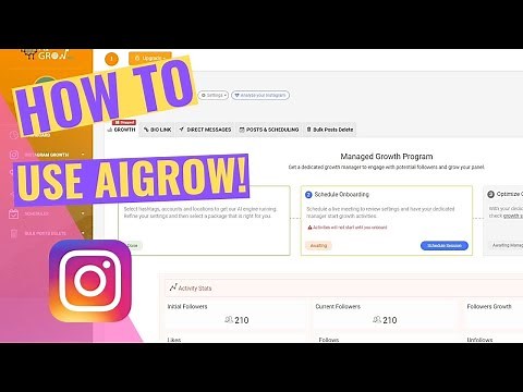 How to use AiGrow (A quick tutorial)