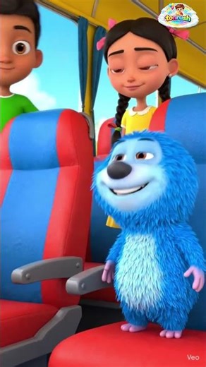 The Funny Bus Ride Home! 🚍😂 | Kids Cartoon Story | Friendship & Fun #cartoon #youtubeshorts