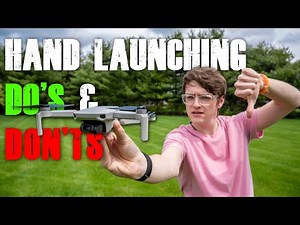 HOW TO & HOW TO NOT Hand Launch & Hand Land The DJI Mavic Mini & Mini 2! [Do So SAFELY]