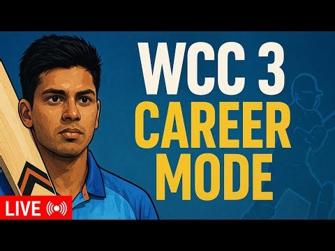 WCC 3 CAREER MODE (part 2) | Rise From Rookie to Cricket Superstar! 🏏🔥 #wcc3 #wcc3careermode