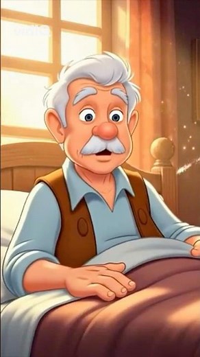 Geppetto's Sacrifice: A Father's Love for His New Son | #viralshorts2025