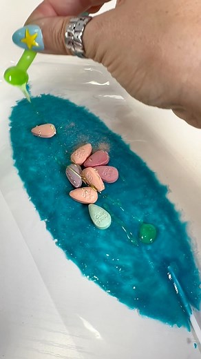 Let’s make a super sour slap! #candy #asmr #slaps | Sweet ASMR