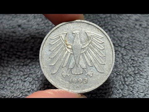 1993 Germany 5 Deutsche Mark Coin • Values, Information, Mintage, History, and More
