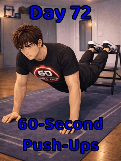 Day 72 – Feet Elevated Push-Ups Day 72. I hit 26 reps today. Staying consistent and keeping myself close to that PR range feels good. It wasn’t explosive progress, but it was steady. I’m building strength in this new range instead of dropping back down. That’s part of leveling up — making the higher numbers feel normal. Still pushing, still working toward breaking that next ceiling. #PushUpProgress #ConsistencyWins #BuildStrength #CalisthenicsJourney