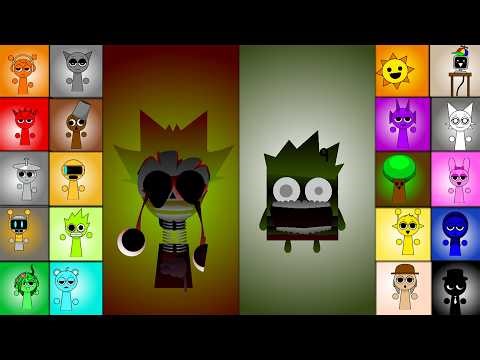 Ultimate Battle ! Incredibox Sprunkiblocks Band HORROR (1 - 20)| But Numberblocks Band Sixteenths !!