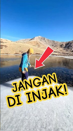 NEVER STEP ON THIS ICE! 😱 (Rock Test)