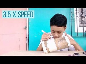 Enhancing/Decorating a Bamboo Flower Vase Through Sketching, Shading and Outlining | Output in TLE