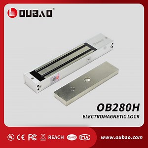 [Hot Item] 280kg Single Door Electronic Magnetic Electric Door Strike Electromagnetic Controlled Em Lock