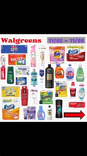 Walgreens deals 11/02-11/08 #charlecancoupon #fblifestylelife #fyp #couponingcommunity #couponcommunity #coupon #walgreensdeals #walgreensdealsthisweek | Charle can Coupon
