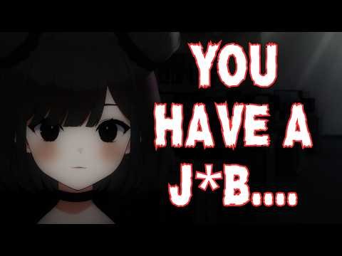 【HORROR ASMR】coworker at your j*b.... at your....at... sorry.. i can't say it... i'm too scared.. 😱💦