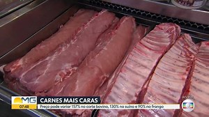 Carnes de boi, porco e frango estão mais caras em Belo Horizonte e Região Metropolitana
